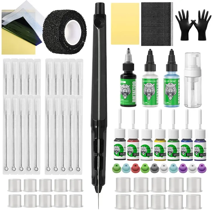 Kit Tattoo Poke Hand DIY